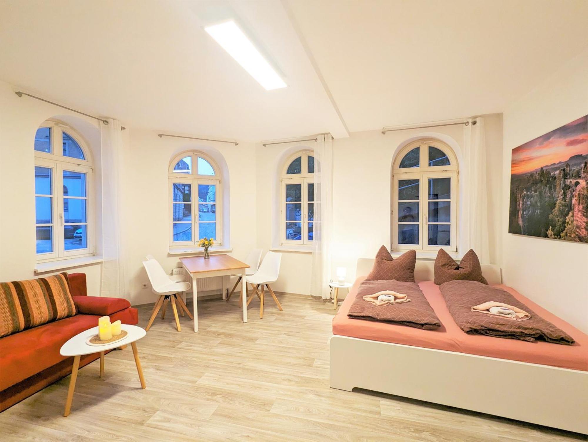 F1 - Urlaubsmagie - Helle Wohnung Mit Sauna & Pool & Whirlpool Зебниц Экстерьер фото